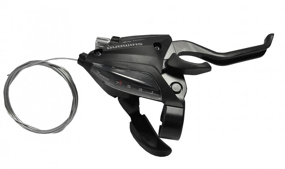SHIMANO Shift Brake Lever Right 7-Speed V-Brake, 67143