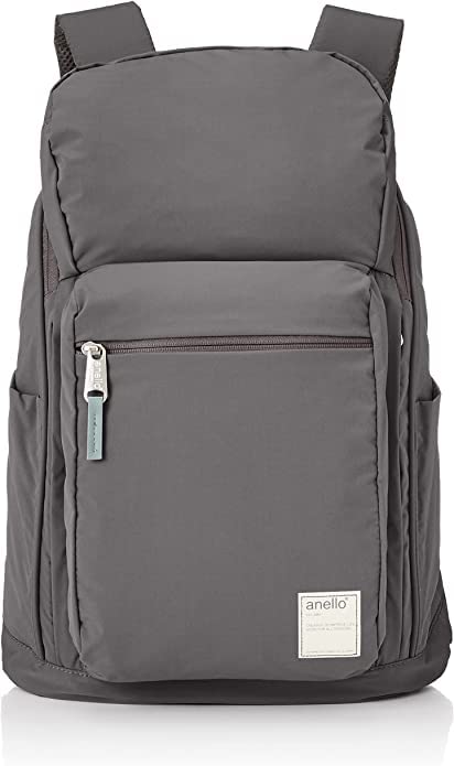 Anero CIRCLE ATB3981Z Backpack, A4, Water Repellent, Multiple Storage, Gray