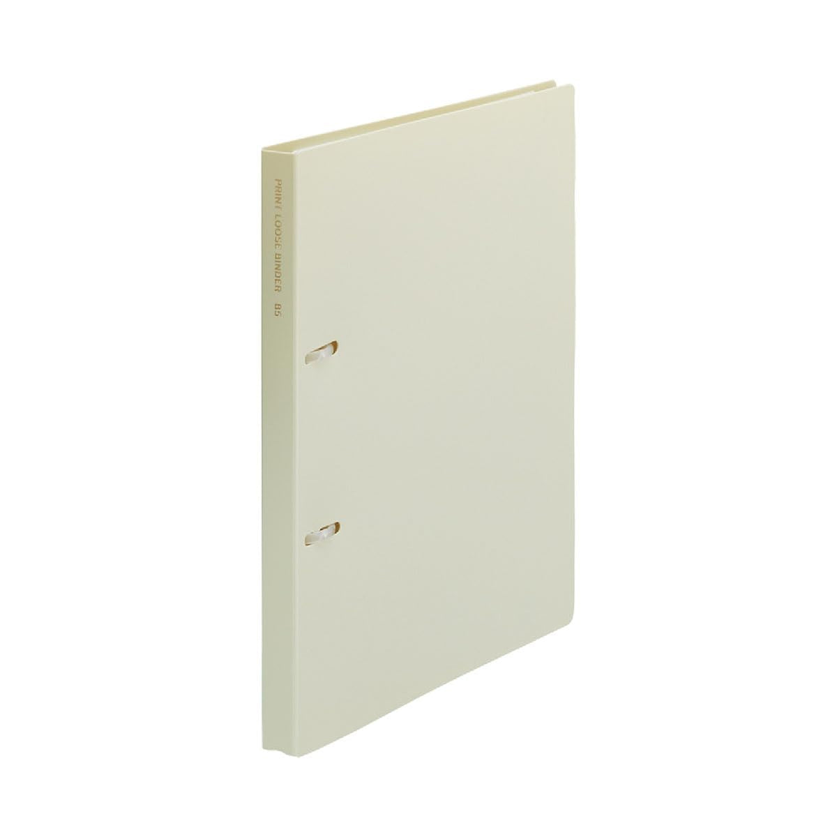 Lihit Lab Printed Loose Binder B5 Off White N3120-1