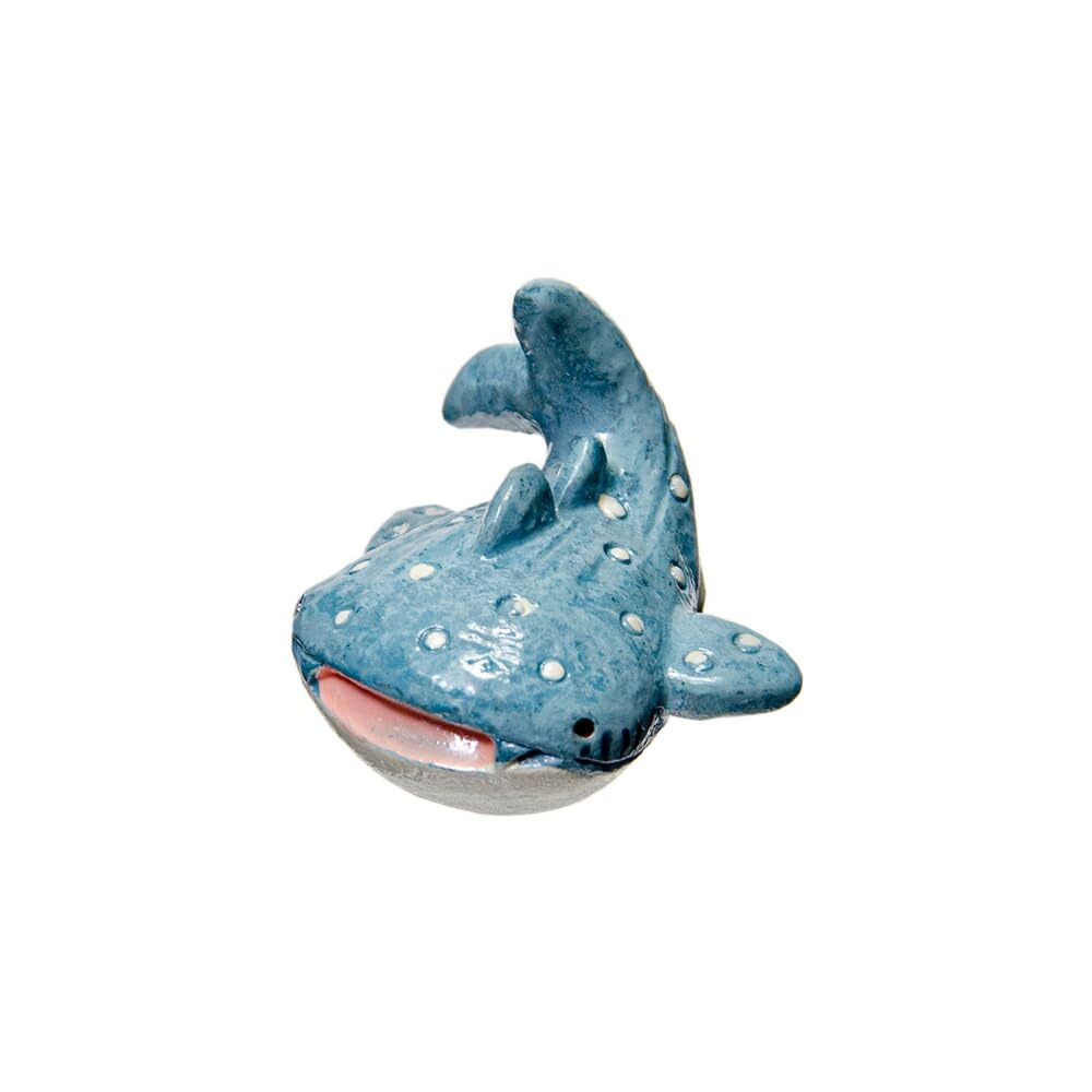 Maruwa Boeki Naughty Mini Mascot Whale Shark Size: Approx. W2.4 D2.6 H1.9 1103828-11