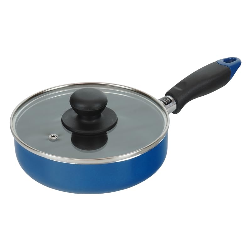 Wahei Freiz RB-2910 Small Mini Frying Pan, 6.3 inches (16 cm), Blue, Induction Compatible, Gas, Fried Eggs, Omelet, PFOA Free, Fluorine Resin Processing, Kachikore