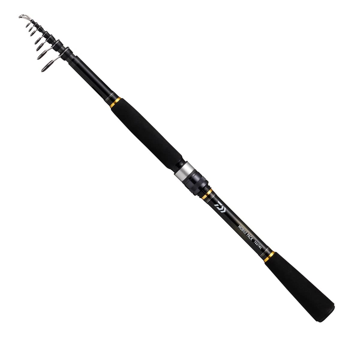 DAIWA Mobile Pack 766TML, 7.2 Feet, Mini Tele Travel Fishing Rod