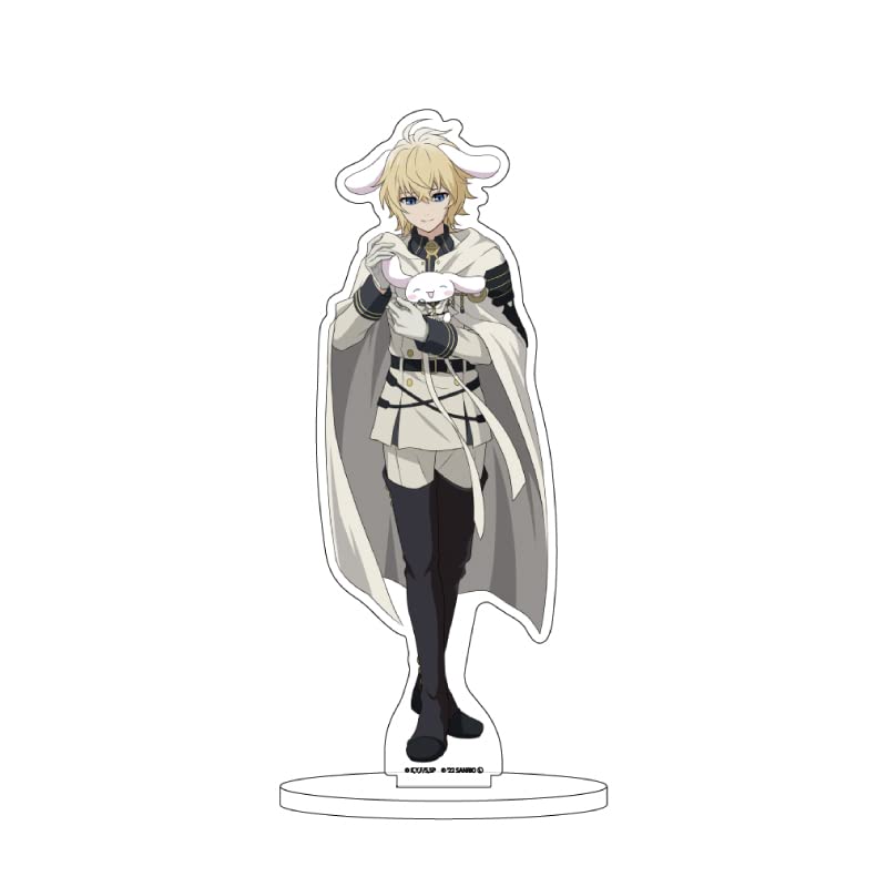 A3 Seraph of The End x Sanrio Characters 02 Mikaela Hyakuya x Cinnamoroll [Illustrated Illustration] Character Acrylic Figure