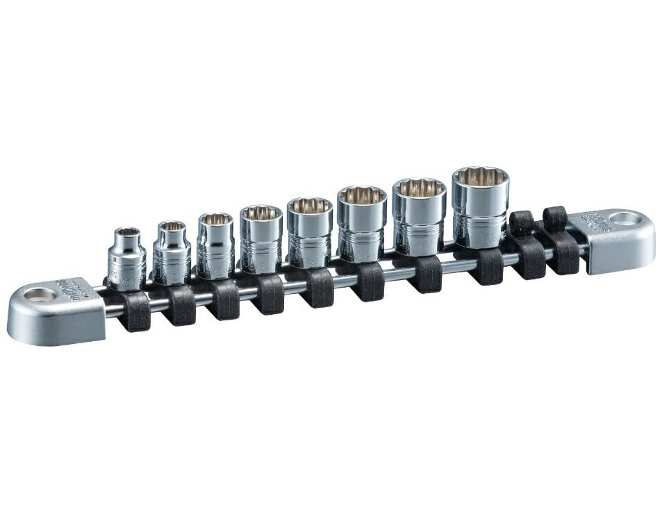 Kyoto Machine Tools (KTC) Nepros 6.3 sq. Socket Set (12 Hexagonal) [8 Pairs]