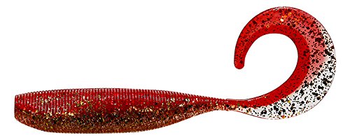 BuddyWorks Worm Flag Glove 5" Wild Akakin Lure