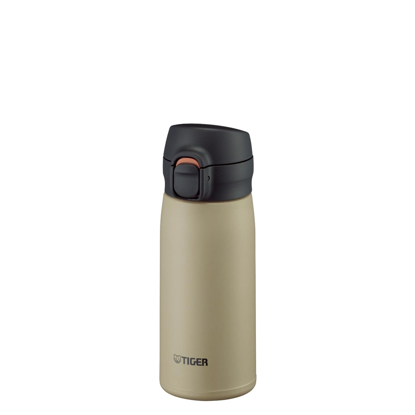 Tiger MKR-W35NCS Tiger Thermos Bottle, 350 ml, Stainless Steel, One Push, Vacuum Insulated, Easy to Drink, Easy to Wash, 1.7 oz, Insulated Beverage Bottle