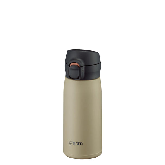 Tiger MKR-W35NCS Tiger Thermos Bottle, 350 ml, Stainless Steel, One Push, Vacuum Insulated, Easy to Drink, Easy to Wash, 1.7 oz, Insulated Beverage Bottle
