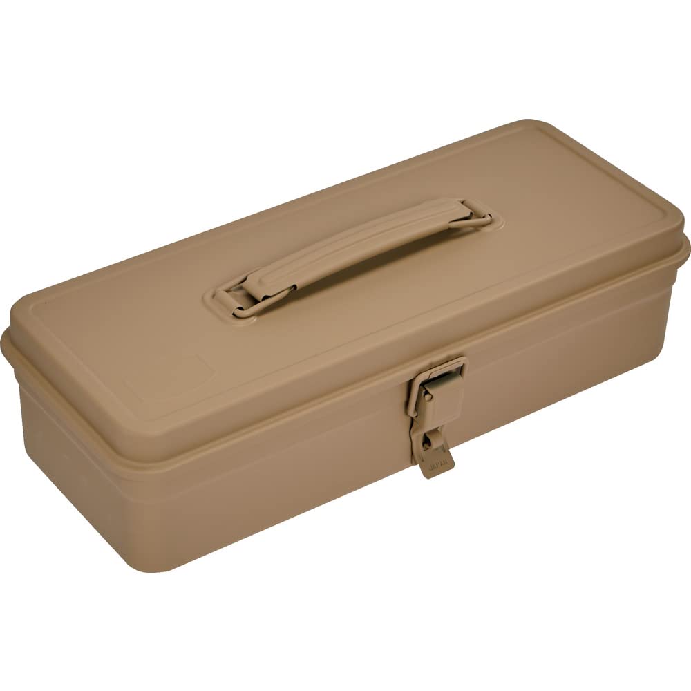 TRUSCO T-320LS Trunk Tool Box, Light Sand, 13.1 x 5.4 x 3.8 inches (333 x 137 x 96.5 mm)