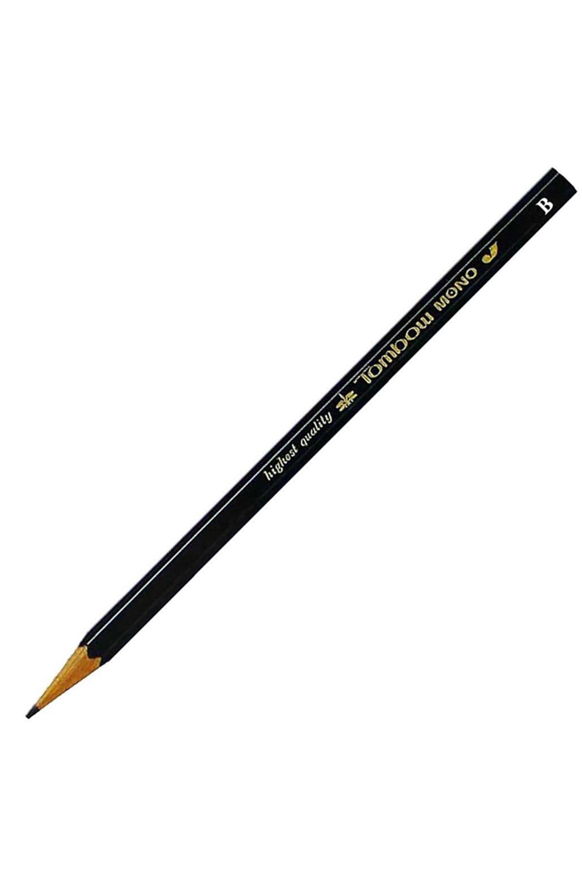 Tombow Pencil B MONO J (Uses Ultra Fine Particle), 1 Dozen MONO-JB