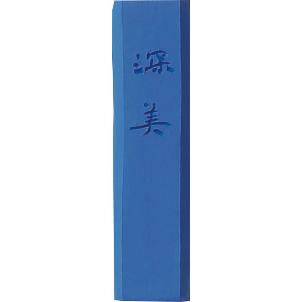 Kuretake SAIBOKU SHIMBI Sumi Ink Stick,ASAGI Turquoise Blue, Japanese Traditional Calligraphy and Painting, Professional Quality, for Lettering, Drawing, Signature AP-Certified, Made in Japan