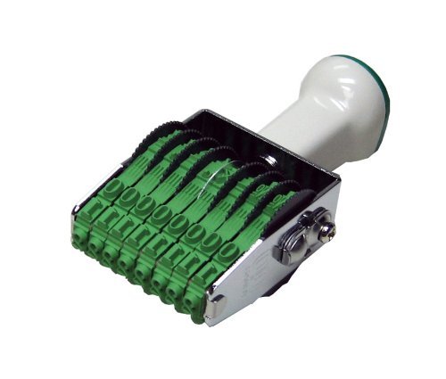 sanbi- Techno Touch Rotating Stamp Typewriter 3 # # # # 8 Row TK – 038 Bulk 00011318 [Set of 3]