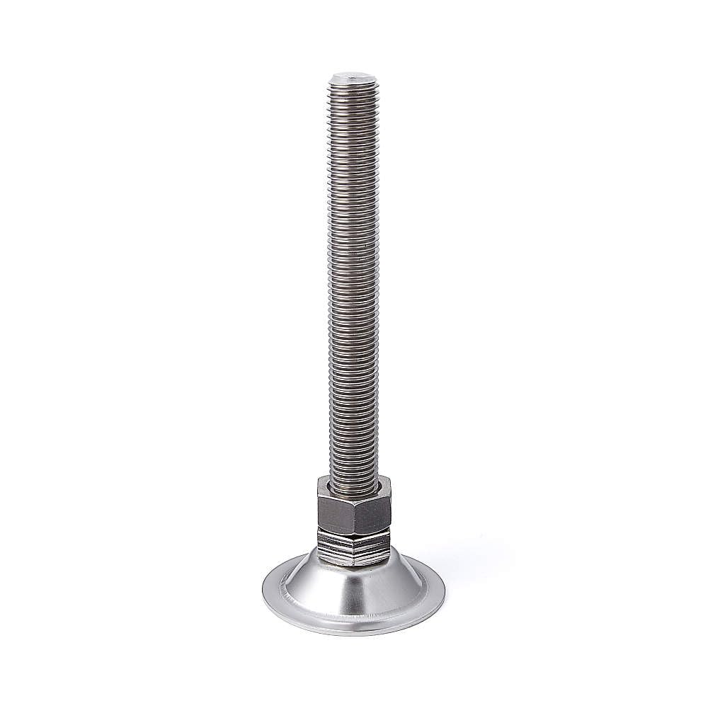 Lamp 141194 Adps Stainless Steel Leveling Glide Adps75-20-180 Body, Threaded Bolt-Satin, Zinc Chromate