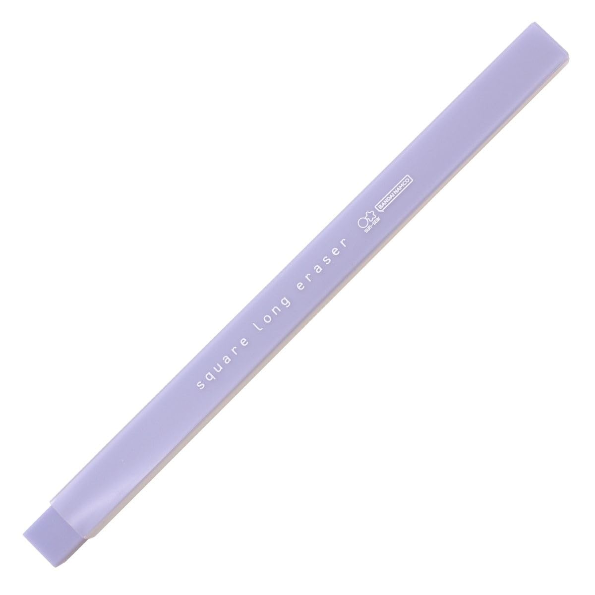 SUN-STAR ”Square Long Eraser Slim Eraser, Perfect for Pencil Cases, Smooth Erasing, Office Supplies, Sepia Violet S4219805