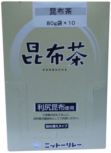 Nitto relay kelp tea 80g × 10 pieces