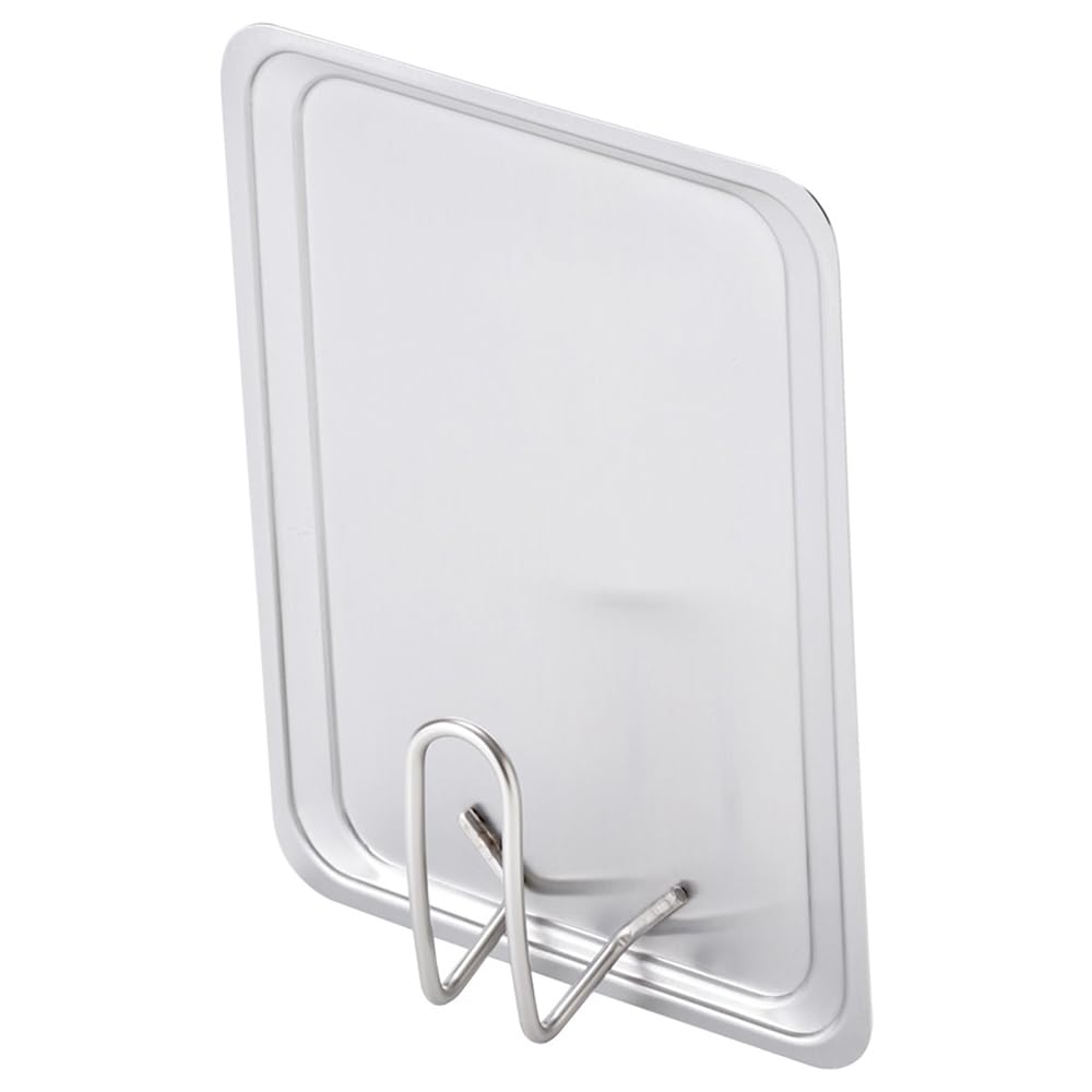 Shimomura 45360 Egg Frying Pan Cover, Dishwasher-Safe, Standing Standing, Square Lid, Steamed Grill, Hamburg, Side Dish, Egg Grill, Stainless Steel, Tsubamesanjo