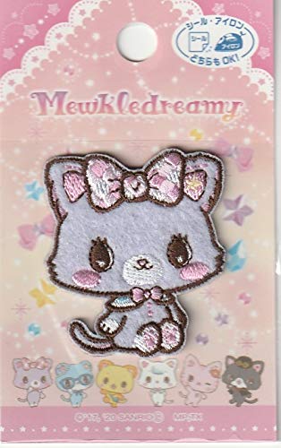 Pioneer Sanrio SCW450-SCW14 Adhesive Patch for Both Iron and Seals, Moule Dreamy Mesu 1.5 inches (3.7 cm) x Height 1.6 inches (4.1 cm)