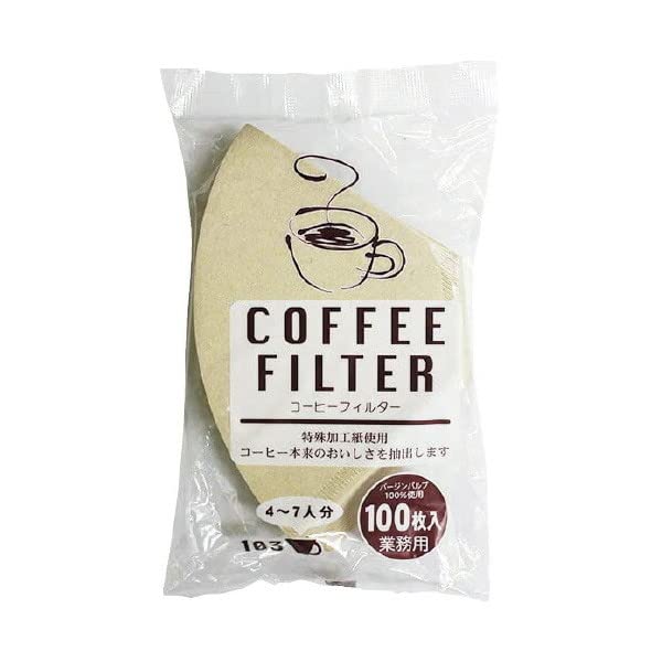 100 Coffee Filters, Service for 4-7