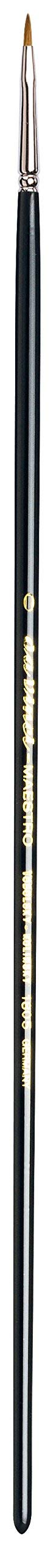 da Vinci Oil & Acrylic Series 1805 Maestro Oil Paint Brush, Filbert Kolinsky Red Sable, Size 0