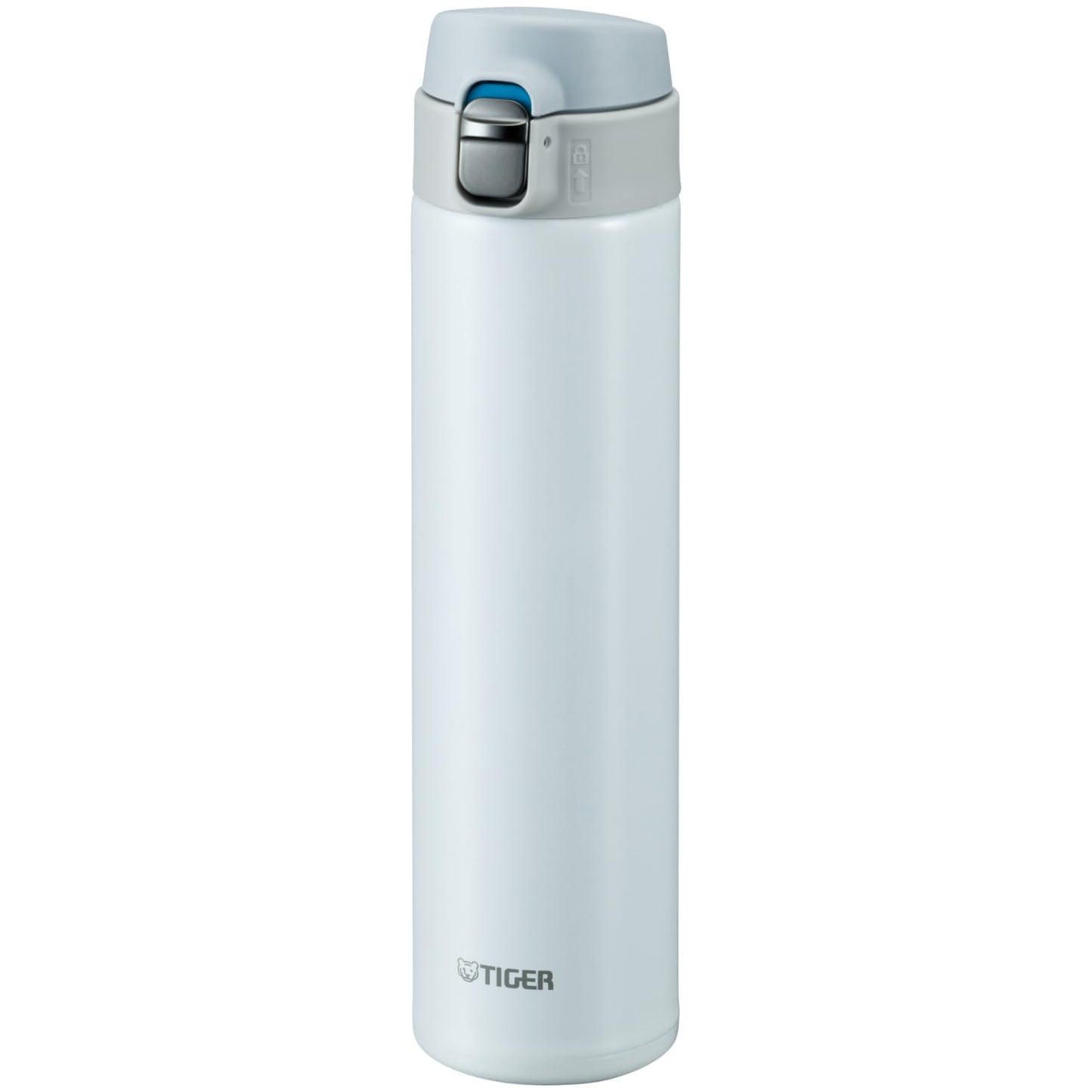 Tiger Thermos Water Bottle, 20.3 fl oz (600 ml), Direct Drinking, Stainless Steel, Mini Bottle, Sahara Mug, Lightweight, Dream Gravity, MMJ-A060-WW, Snow White