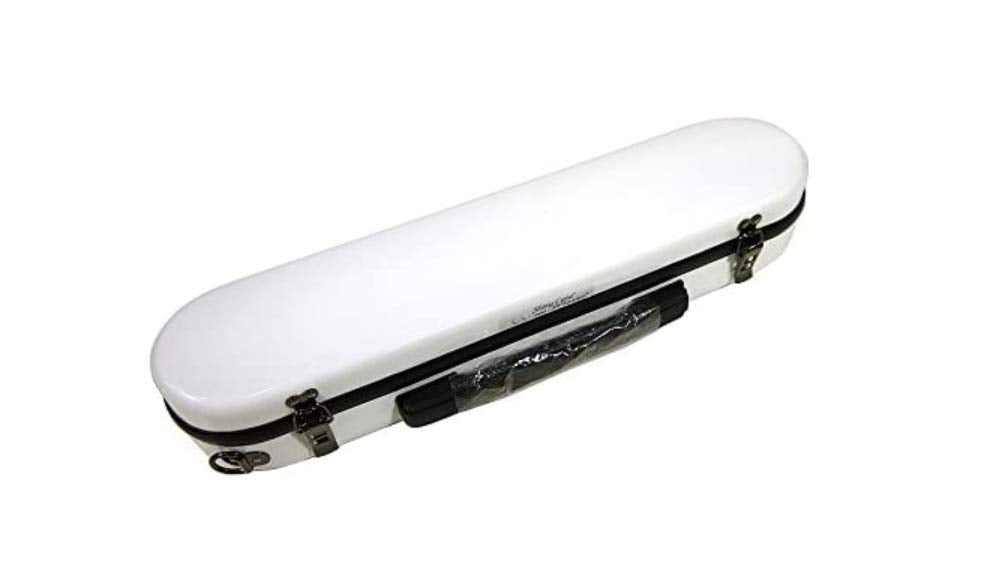 C.C. Shiny Case II Flute Case CC2-FL-WH White