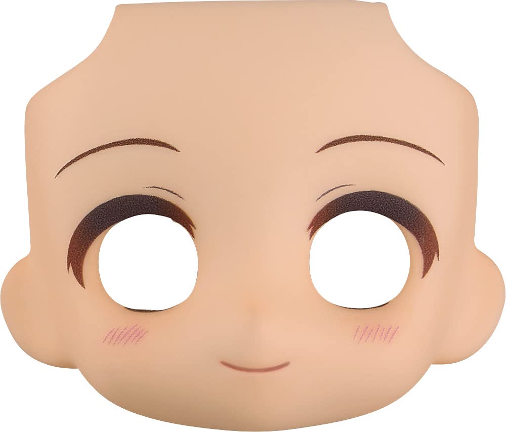 Good Smile Company - Nendoroid Doll Cust Face Plate 01 Peach 6Pc DS