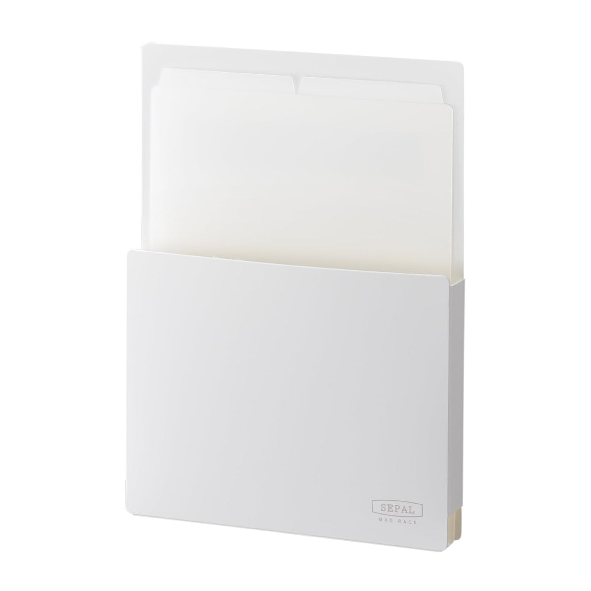 SEKISEI SEL-2851-70 Separate Mug Rack, A5 Vertical, White