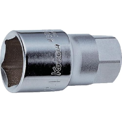 Ko-ken 4300H-27 1/2 Sq. Dr. Socket 27mm 6 point Length 57mm For Oil pressure switch