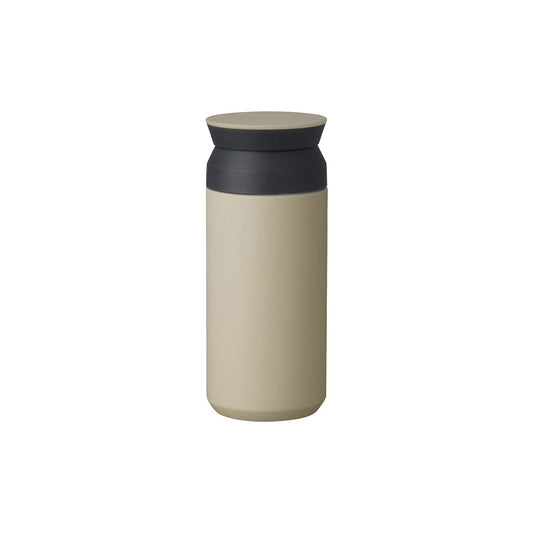 KINTO 20929 Travel Tumbler, 11.8 fl oz (350 ml), Sand Beige, Vacuum Double Layer Structure, Heat and Cold Retention