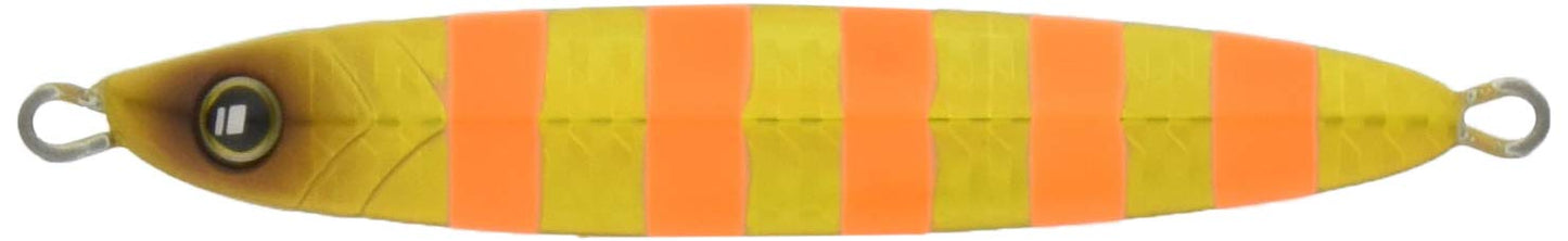 Major Craft Metal Jig, Tajigi Dojo Slow Fall Jig, TJD SLOW-80#4, ZEBLA RED GOLD 2.8 oz (80 g)