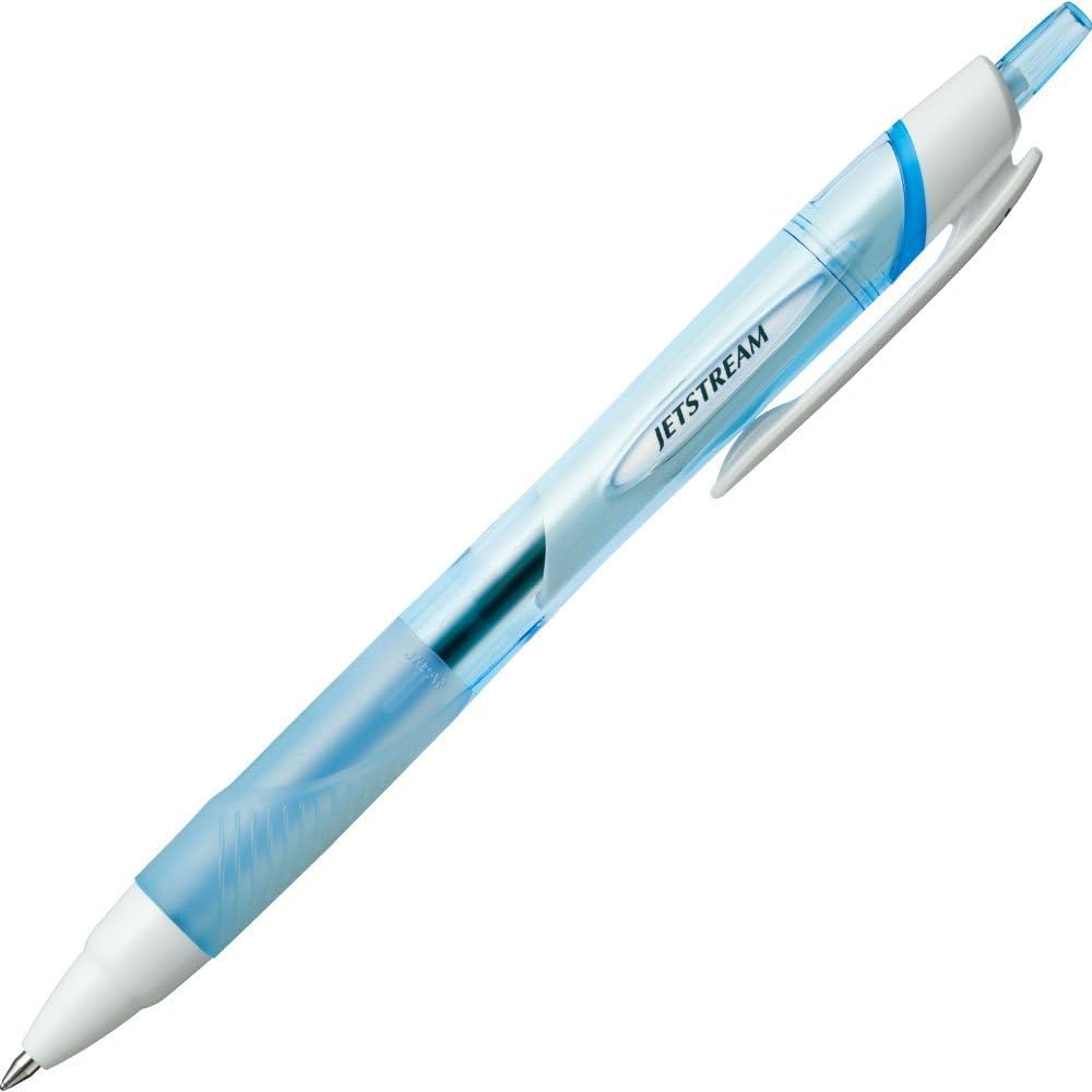 uni Jetstream Standard Ballpoint Pen - 0.7 mm - Black Ink - Blue Body