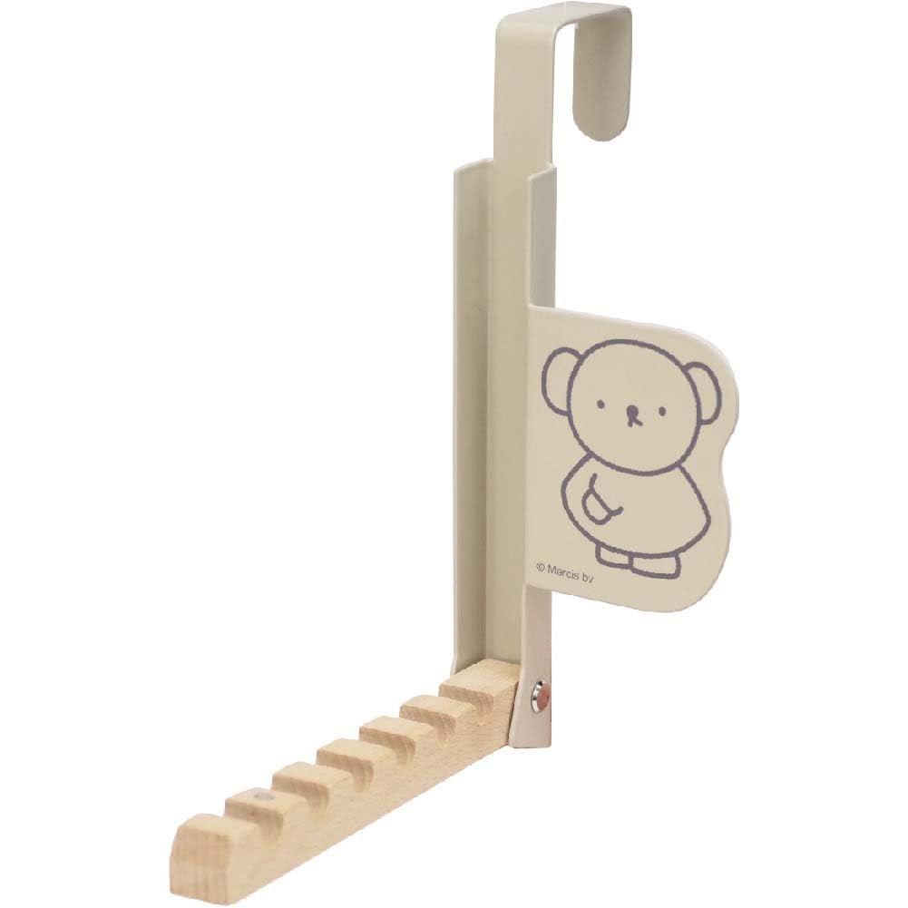 Okato Boris Folding Door Hanger, Can Be Installed Just By Hanging On The Door, Convenient For Indoor Drying, Width 3.4 x Depth 8.3 x Height 8.3 inches (8.7 x 21 x 20.8 cm)