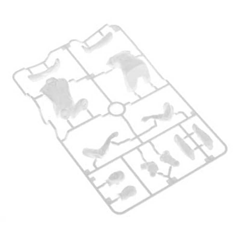 Tamiya 300056536 1:14 Truck Driver Figure kit, White