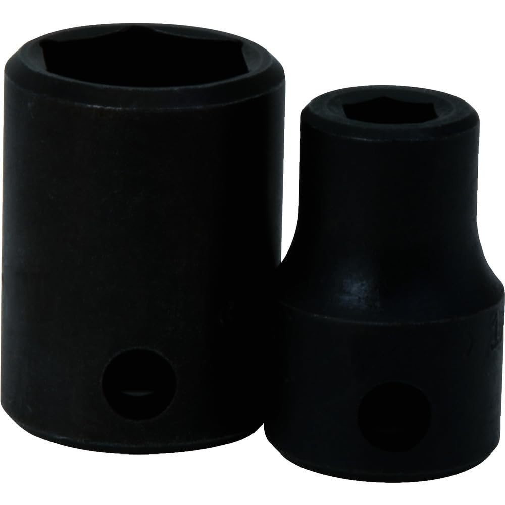 WILLIAMS JHW4M-610 Short Socket for Impact, Hexagonal, Knee Width: 0.4 inches (10 mm) x Insertion Angle: 1/2 inch