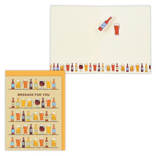 Hallmark Greeting Card USA Design Beer 830342