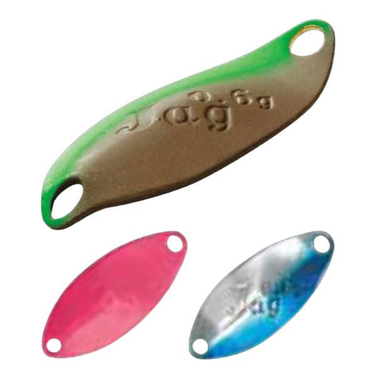 TWOSEEM Spoon Jag 0.6g #25 Mustard/Leaf Brown