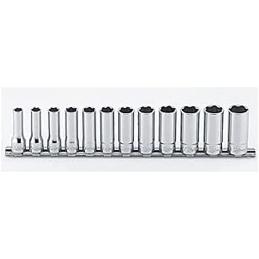 Ko-ken RS3310M/12 3/8 Sq. Dr. Socket set 8mm-19mm Surface 300mm 12 pieces