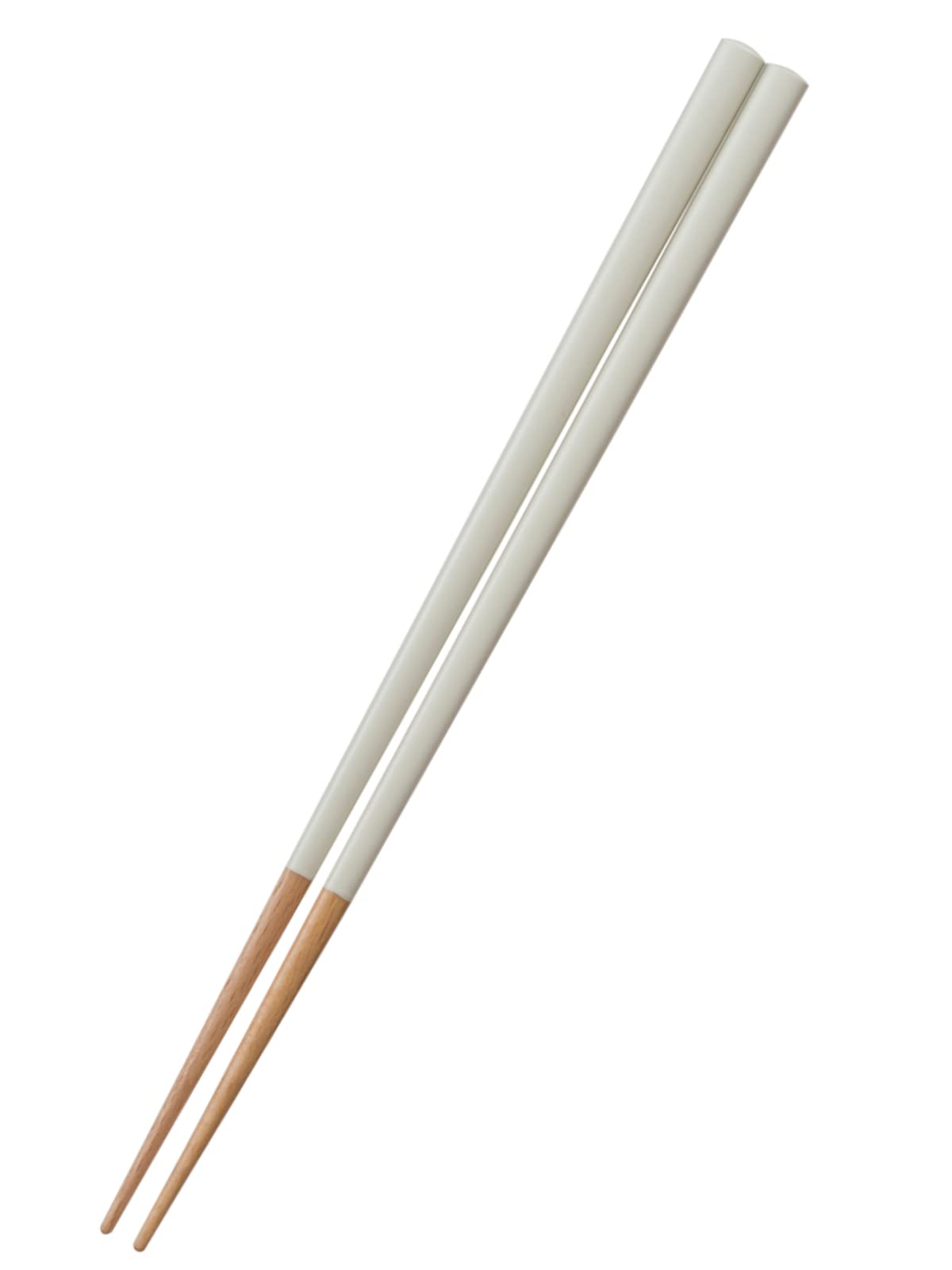 Nakano Chopsticks, Painted Chopsticks, Dishwasher Safe, Natural Wood, 9.1 inches (23 cm), Dull Color, Ivory, Non-Slip, Easy to Grip, Wakana Painted Chopsticks, Made in Japan