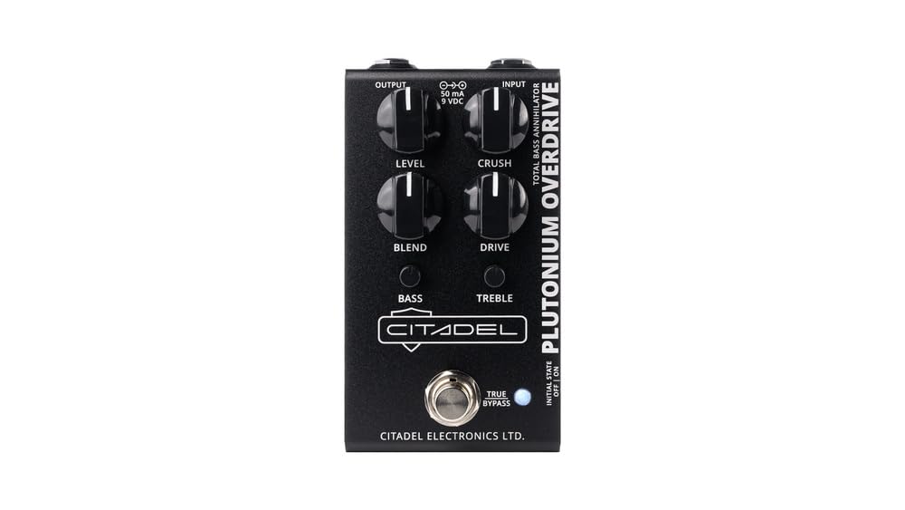 Citadel Electronics Plutonium Overdrive 4.5 x 2.4 x 2.3 inches (11.4 x 6.2 x 5.8 cm)