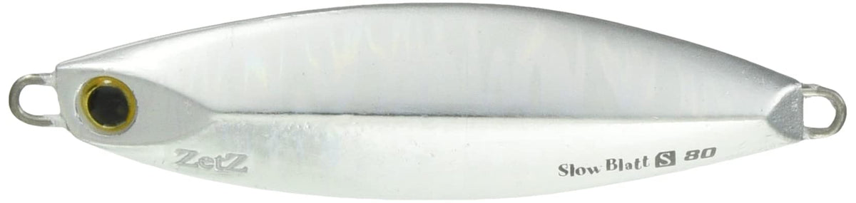 Palms SBS-80/MG-529 Zets Slow Brat S, Metal Jig, 2.8 oz (80 g), Clear Magma