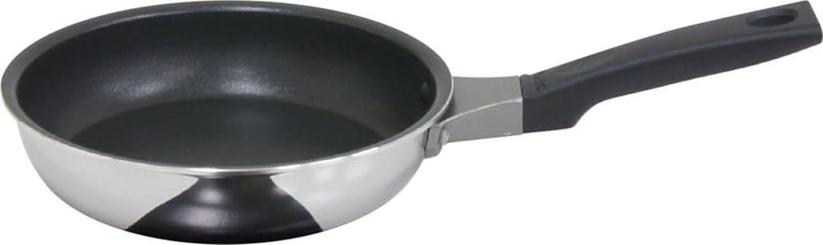Urushiyama Metal Industries Lumiere LME-F18 PFOA Free Frying Pan, 7.1 inches (18 cm), Induction Compatible, Teflon Platinum Processing, Made in Japan