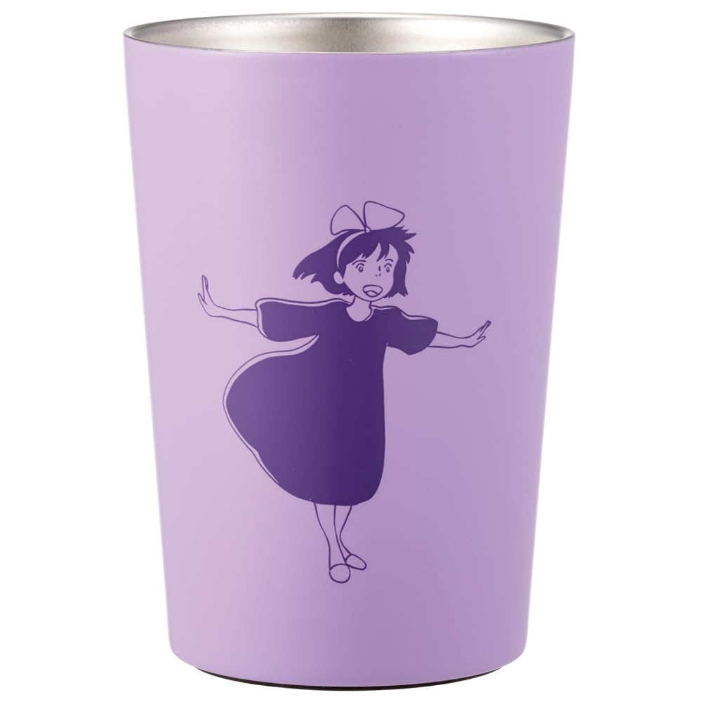 Skater STCV2-A Insulated Convenience Store Coffee, Stainless Steel Tumbler, 13.5 fl oz (400 ml), M, Kiki's Delivery Service, Studio Ghibli, Vacuum Insulated
