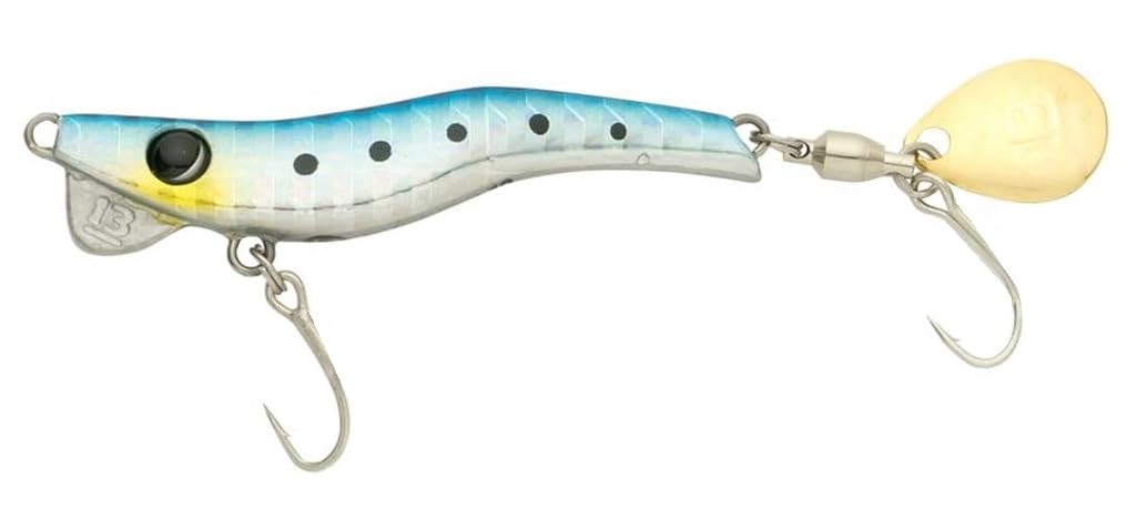 BREADEN Metal Metal Jig, 28 Single, #03 Blue Sardine