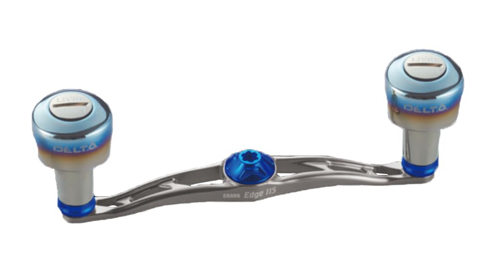 Livre FE115P-D27-TIB 11329 Crank Edge 115 No Nounter Nut, Titanium & Blue