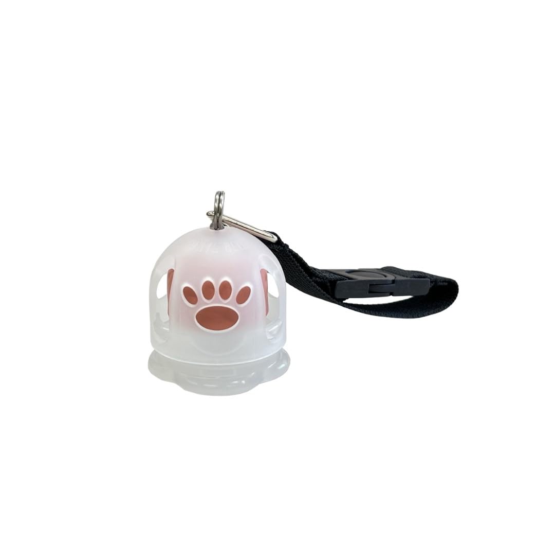 Tokyo Bell Pico Bear Protection Bell with Cover, One-Touch Noise Cancelling Function, Outdoor Use, Mountain Climbing, Stream Fishing, Beautiful Tone (Pink)