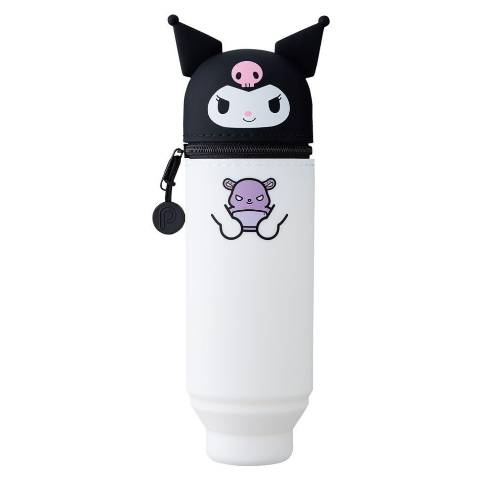 LIHIT LAB SR7712-104 PuniLabo x SANRIO CHARACTERS Stand Pen Case, Chromi