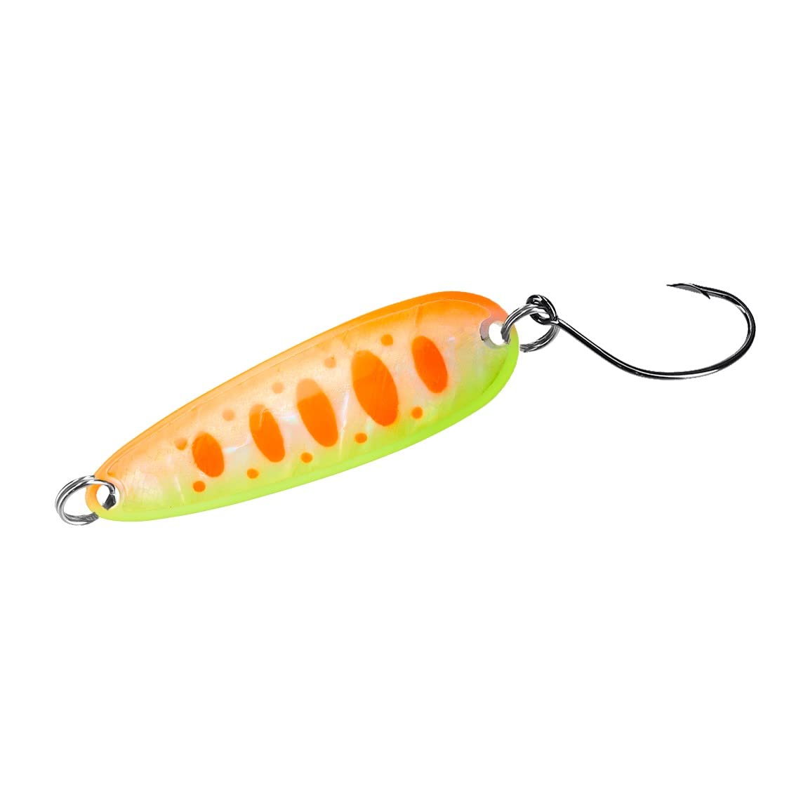 Daiwa Crusader Lure 0.1 oz (2.5 g) Single Hook, Abalone C Orange Yamame