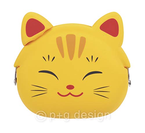 p+g design mimi POCHI Japan PG-20805 Decorative Goods (Fashion Accessories), Yellow, Size: W 3.7 x H 3.3 x D 1.8 inches (9.5 x 8.4 x 4.5 cm)