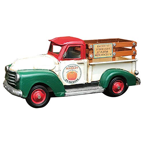 Akizuki Boeki 1910E-8013 Farmer's Truck Vintage Car, W 11.0 x D 4.5 x H 4.7 inches (28 x 11.5 x 12 cm)