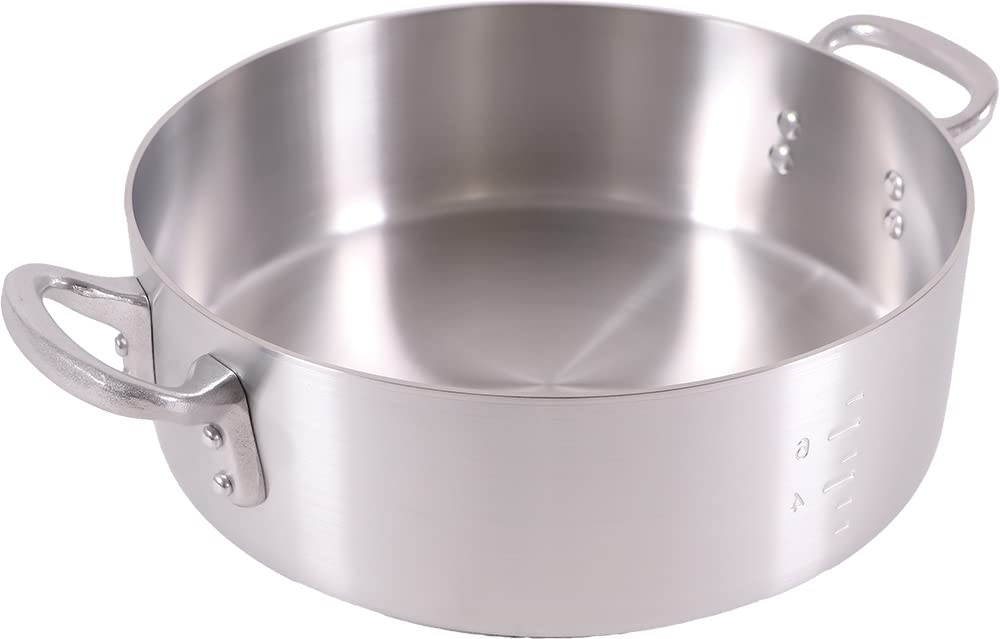 Kanda 006210-01 High Grade Aluminum Outer Ring Pot with Graduation, 10.6 inches (27 cm), Main Unit Only