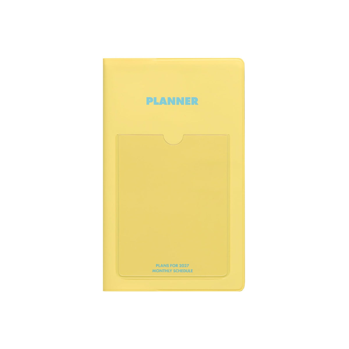 Notebook 2027 High Tide/Shine Yellow / B6 Slim Monthly/Starting October 2026 Schedule Book